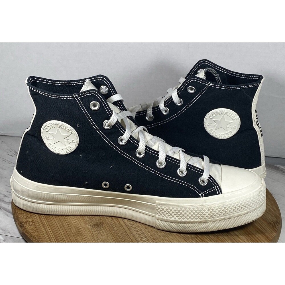 Converse Chuck 70 High Top Sneakers Men’s 10.5 Women’s 12.5 Black/white
